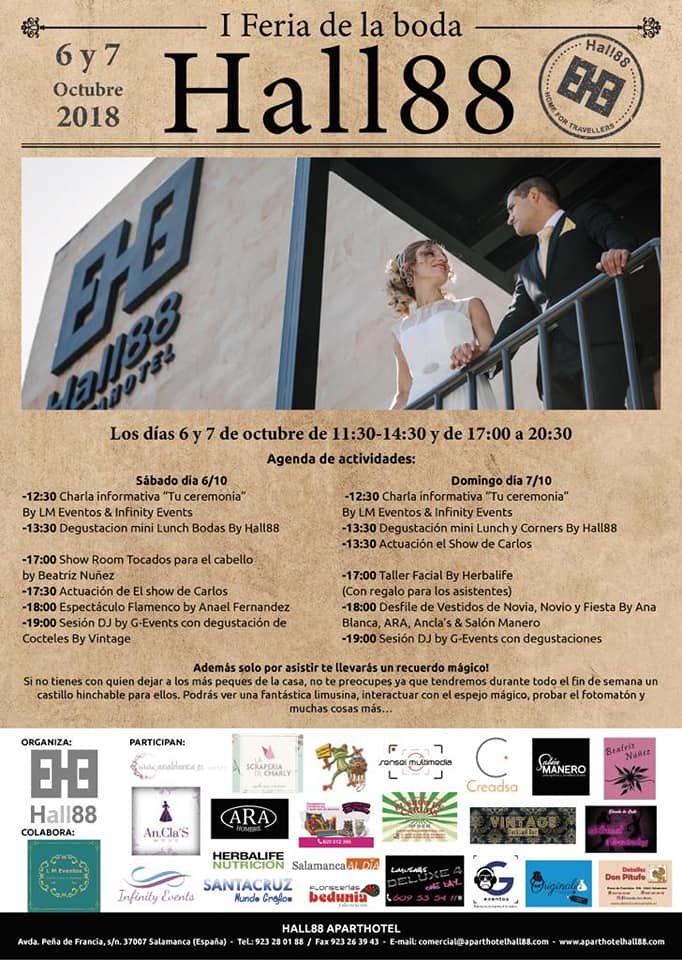 Hall 88 I Feria de la Boda Salamanca Octubre 2018