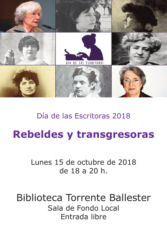 Torrente Ballester Día de las Escritoras 2018 Salamanca Octubre