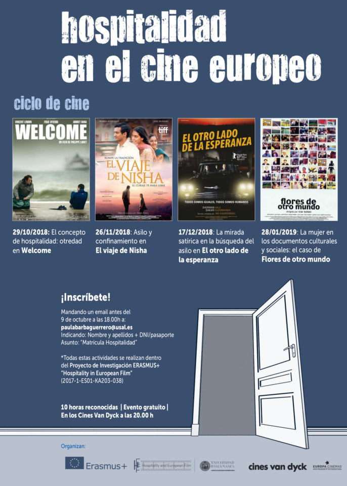 Cines Van Dyck I Ciclo Hospitalidad en el Cine Europeo Salamanca 2018-2019