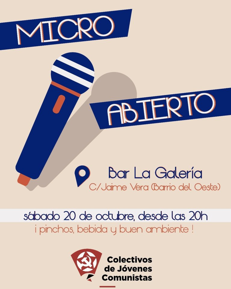 La Galería Micro Abierto Salamanca Octubre 2018
