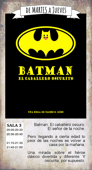 La Malhablada Batman el caballero oscurito Salamanca Octubre 2018