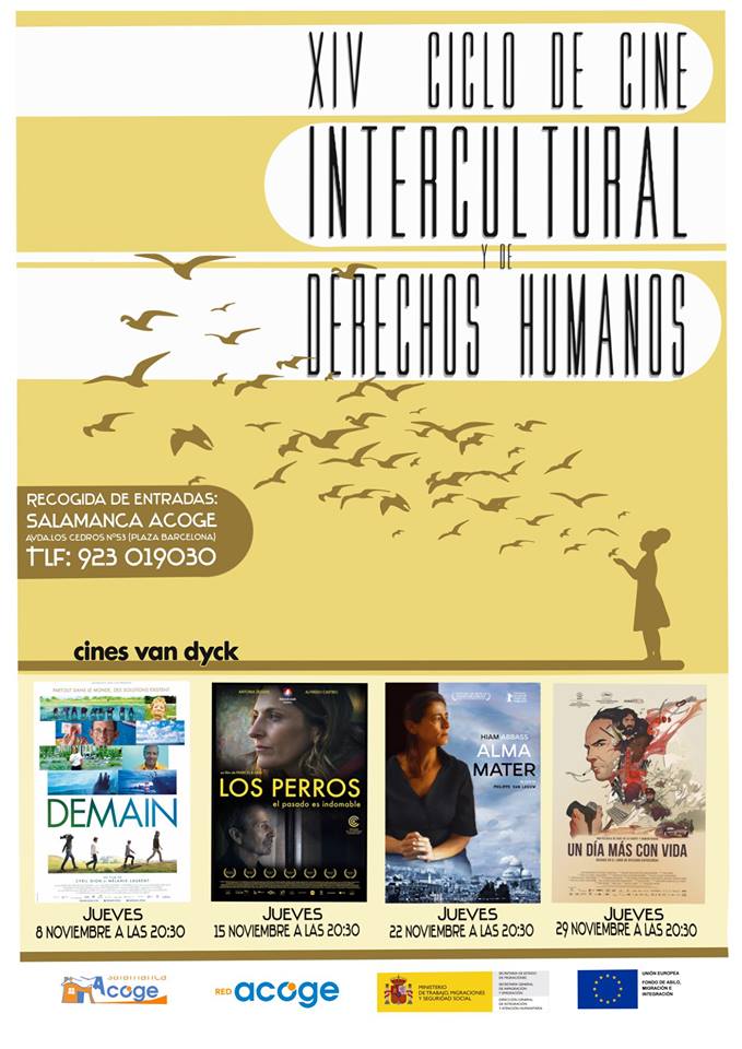 Cines Van Dyck XIV Ciclo de Cine Intercultural y de Derechos Humanos Salamanca Noviembre 2018