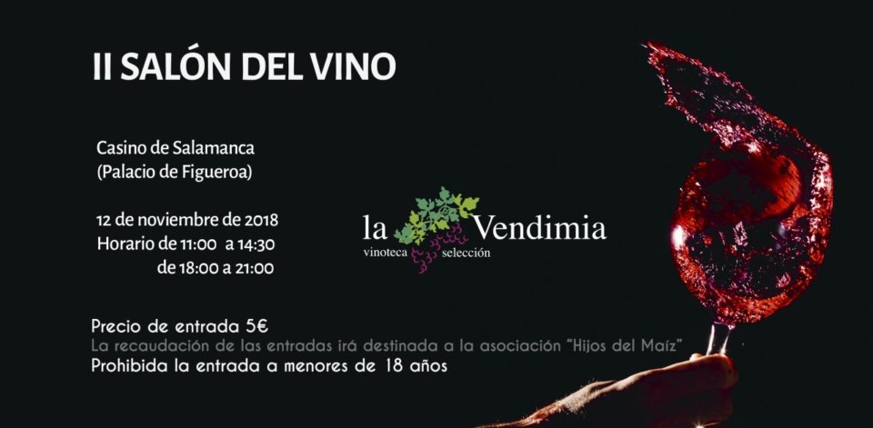 Casino de Salamanca II Salón del Vino Salamanca Noviembre 2018