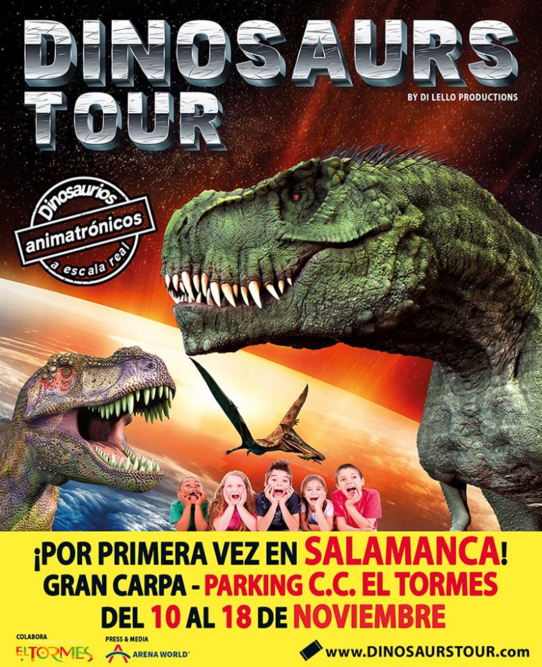 Centro Comercial El Tormes Dinosaurs Tour Santa Marta de Tormes Noviembre 2018