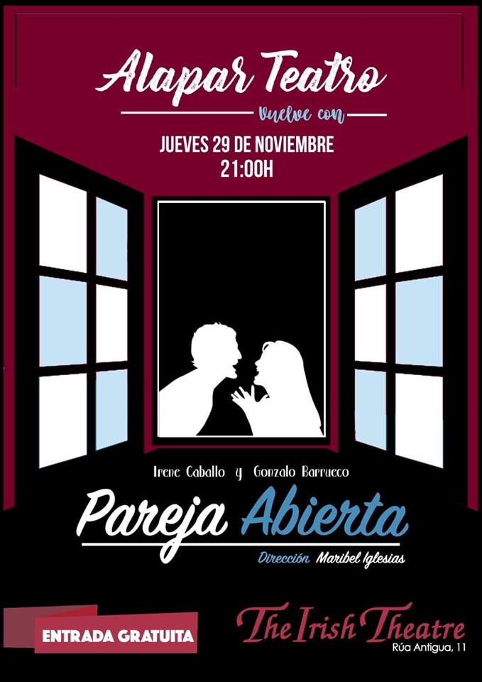 The Irish Theatre Alapar Teatro Pareja abierta Salamanca Noviembre 2018