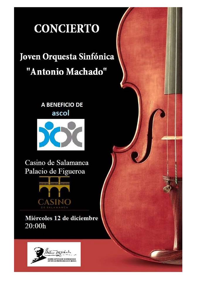 Casino de Salamanca Joven Orquesta Sinfónica Antonio Machado Diciembre 2018