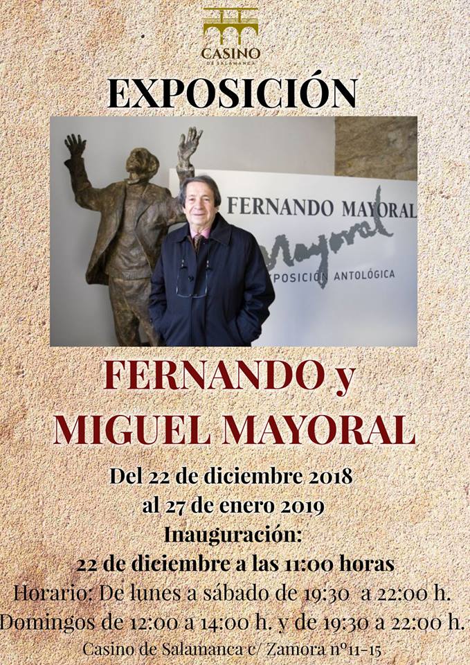 Casino de Salamanca Fernando y Miguel Mayoral Diciembre 2018 enero 2019