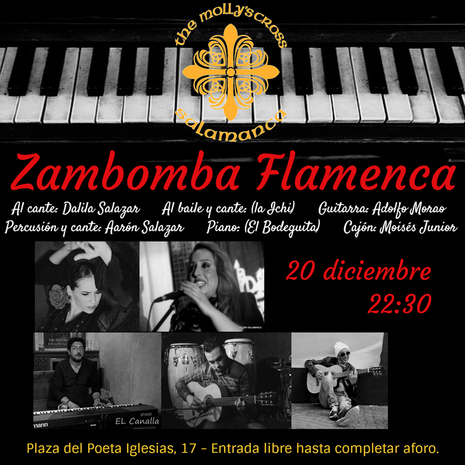 The Molly's Cross Zambomba Flamenca Salamanca Diciembre 2018
