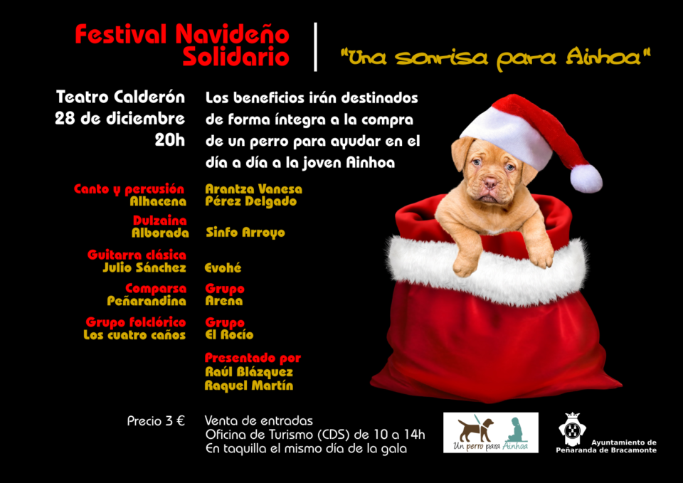 Teatro Calderón Festival Navideño Solidario Peñaranda de Bracamonte Diciembre 2018