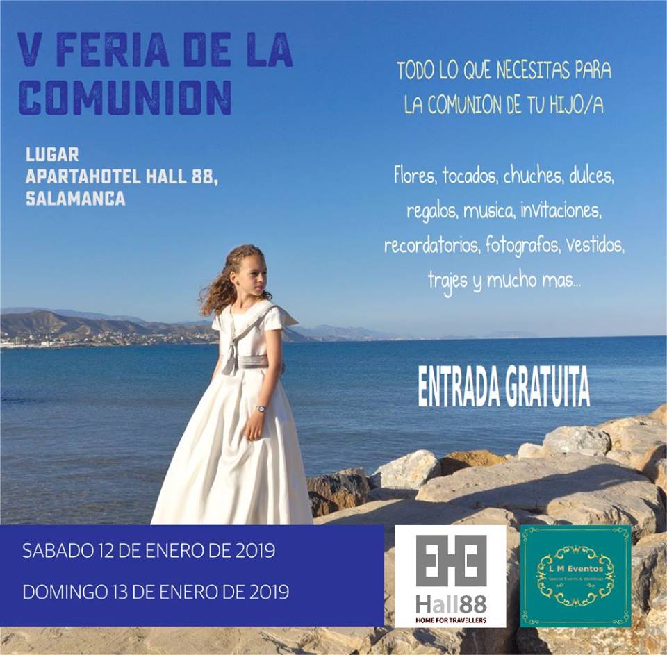 Hall 88 V Feria de la Comunión Salamanca Enero 2019