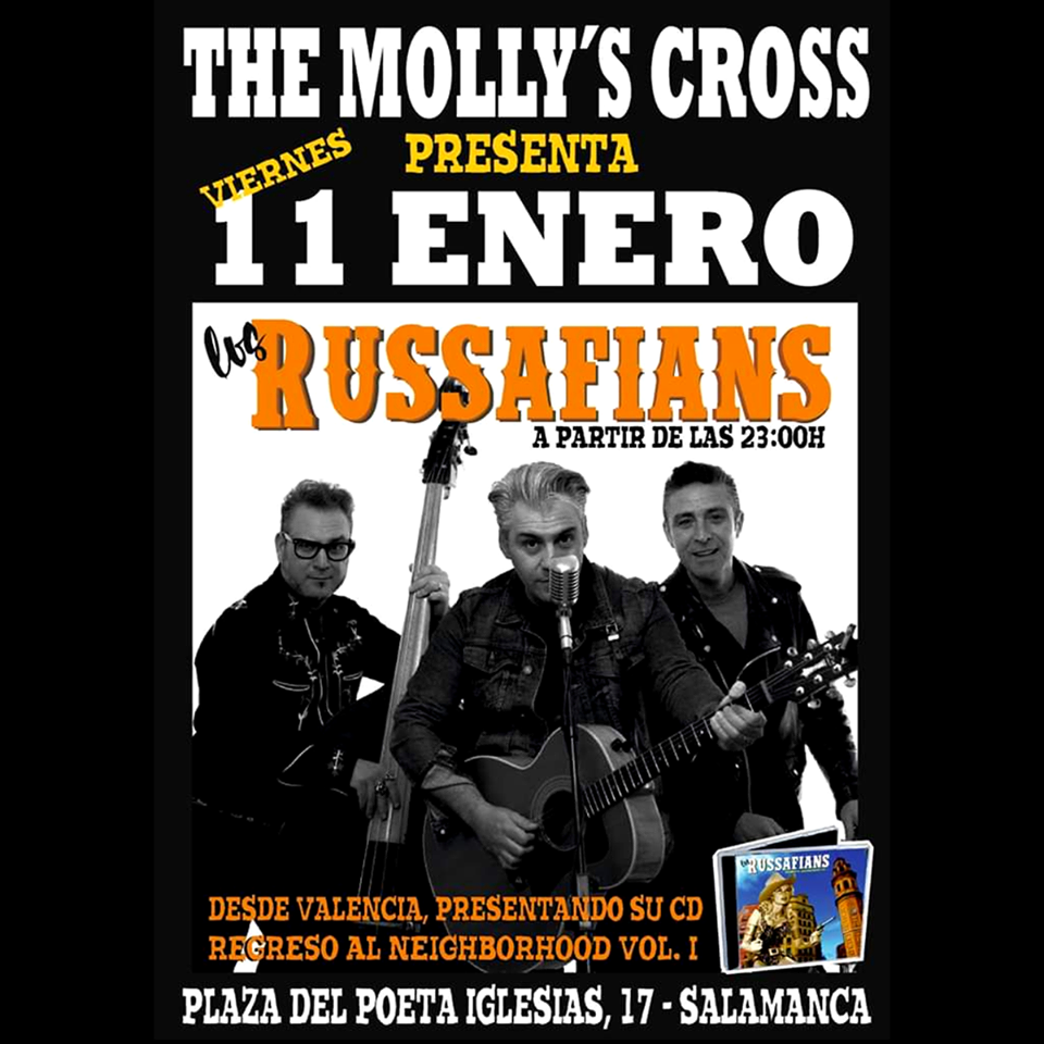 The Molly's Cross Los Russafians Salamanca Enero 2019