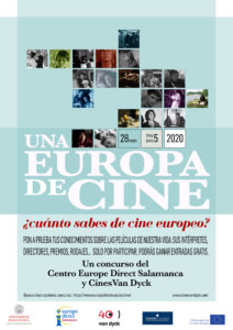 Concurso Una Europa de cine Centro de Información Europe Direct Salamanca Mayo 2020