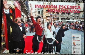 La Salina Invasión escénica monumental Salamanca 2020