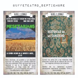 La Malhablada Buffeteatro en tres actos Salamanca Septiembre 2020
