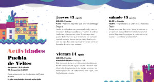 Puebla de Yeltes Noches de Cultura Agosto 2020