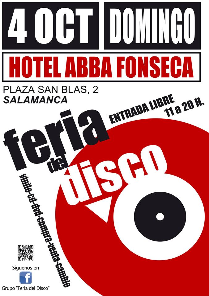 Abba Fonseca Feria del Disco Salamanca Octubre 2020