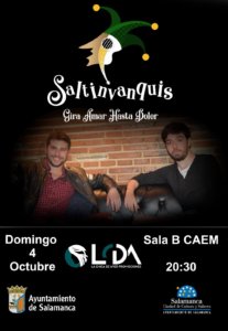 Centro de las Artes Escénicas y de la Música CAEM Saltinvanquis Conciertos Sala B Salamanca Octubre 2020