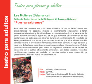 Torrente Ballester Les Molieres Salamanca Octubre 2020