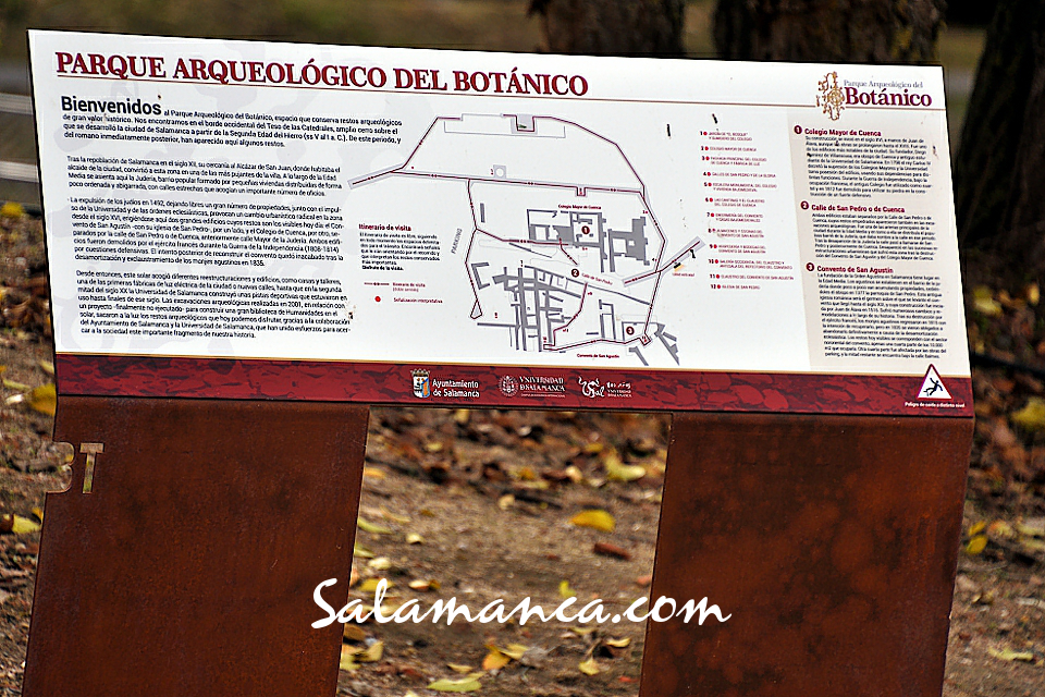 Parque Arqueológico del Botánico Visitas Guiadas Salamanca