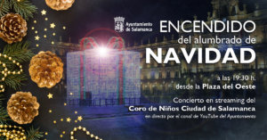 Salamanca Encendido de Navidad Noviembre 2020
