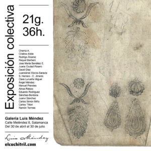 Galería Luis Méndez Artesanos 21g. 36h. Salamanca 2021
