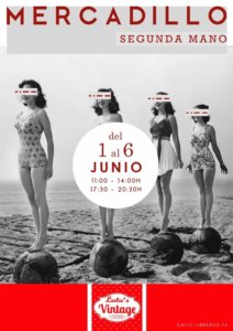 Lulu's Vintage Mercadillo de Segunda Mano 1 al 6 de junio de 2021 Salamanca