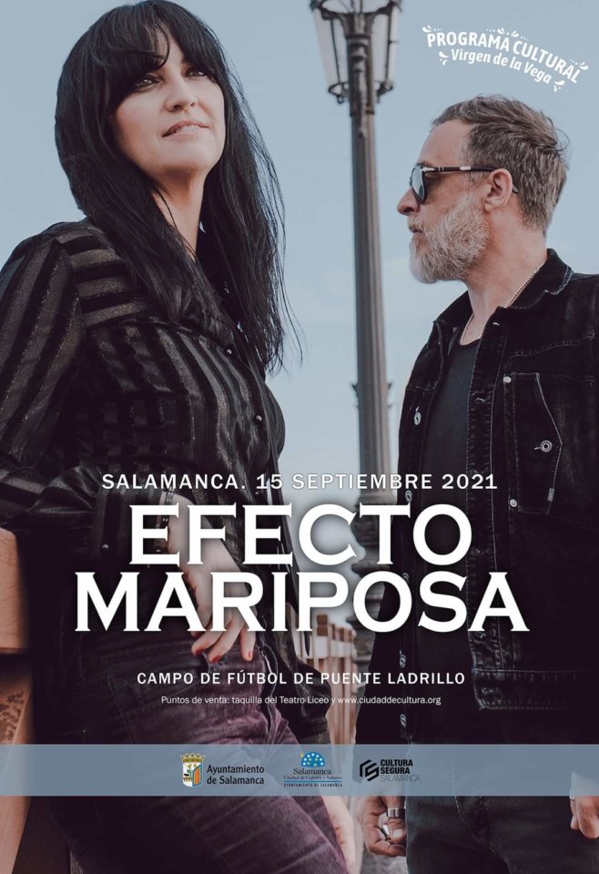 Ferias y Fiestas 2021 Efecto Mariposa Salamanca Septiembre 2021