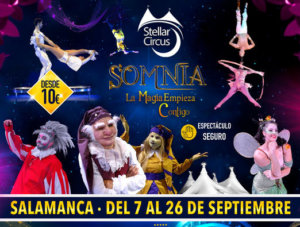 Ferias y Fiestas 2021 Stellar Circus Salamanca Septiembre 2021