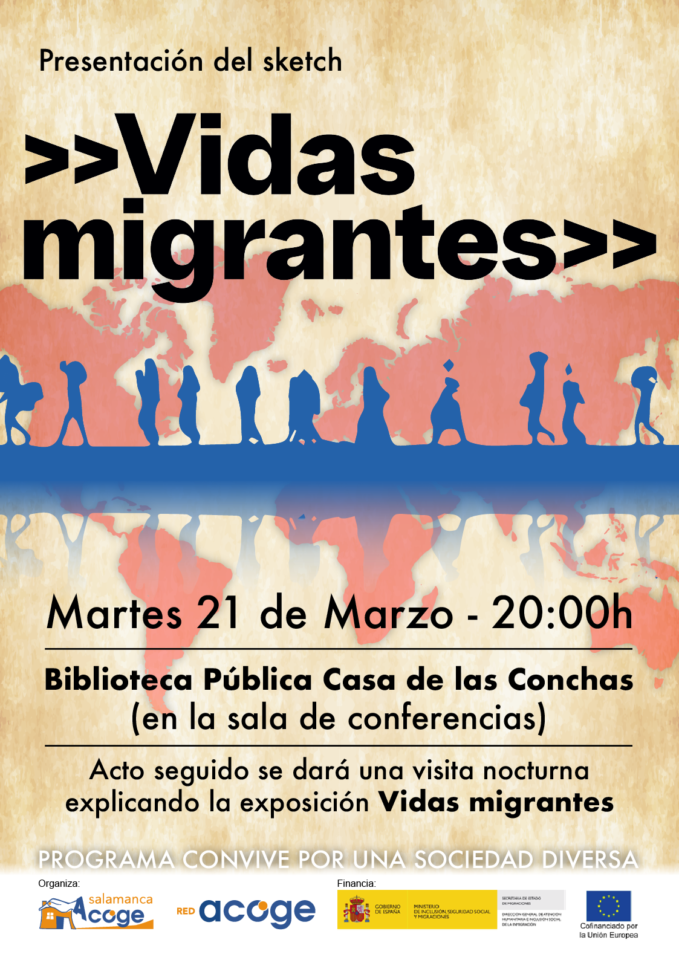 Casa de las Conchas Vidas migrantes Salamanca 2023