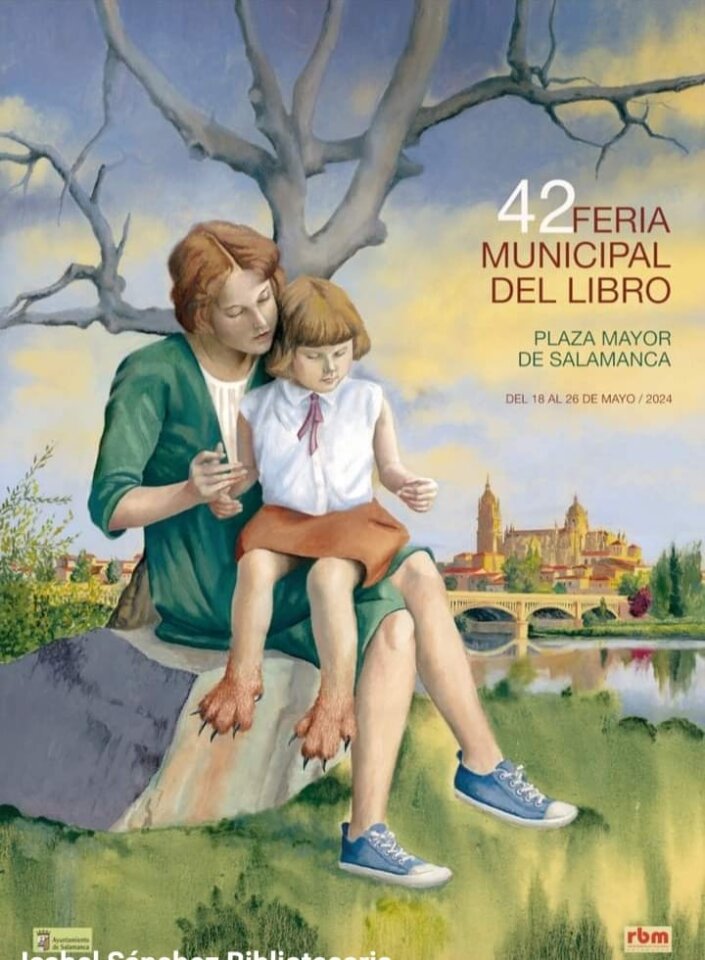 Plaza Mayor XLII Feria Municipal del Libro Salamanca Mayo 2024