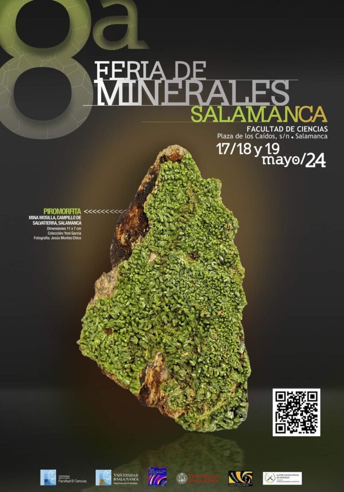 Ciencias y Ciencias Químicas VIII Feria de Minerales Salamanca Mayo 2024
