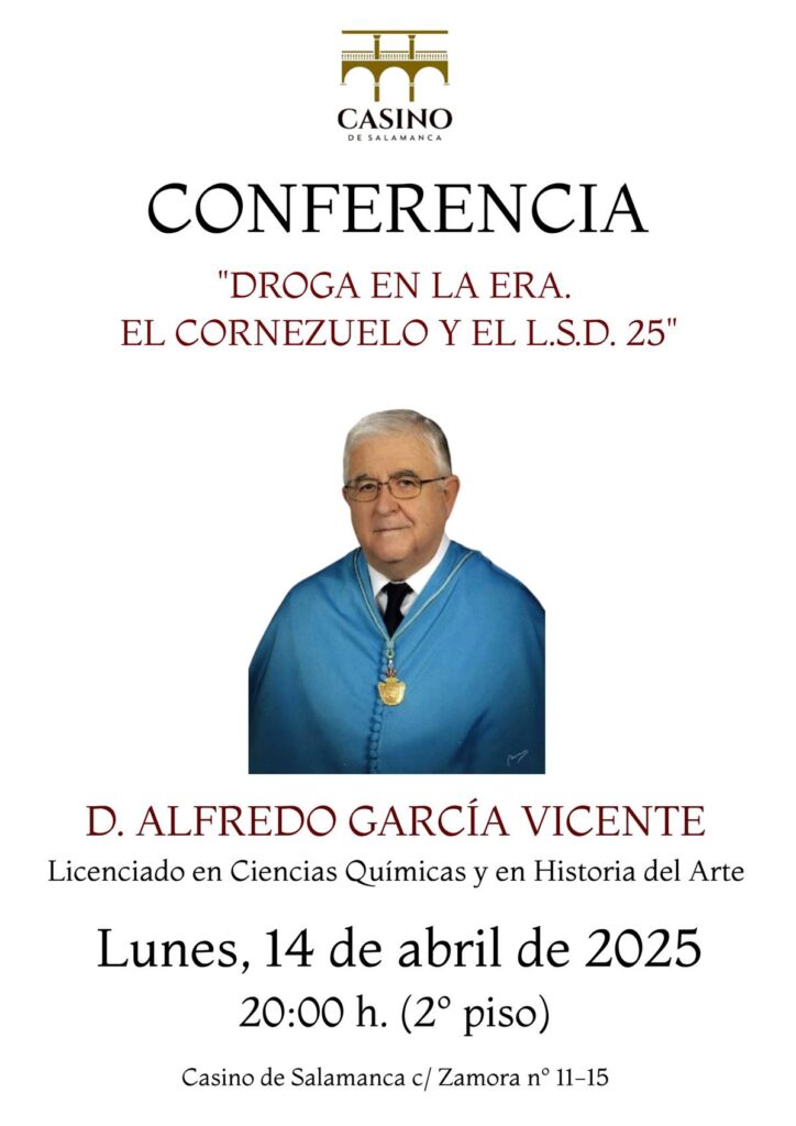 Casino de Salamanca Alfredo García Vicente Abril 2025