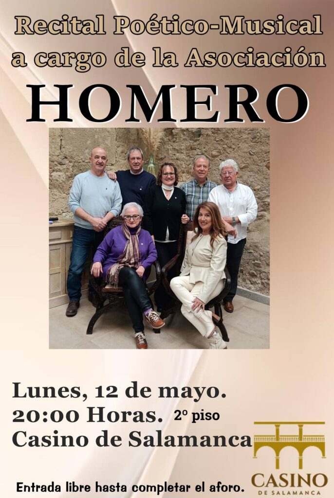 Casino de Salamanca Asociación Homero Mayo 2025