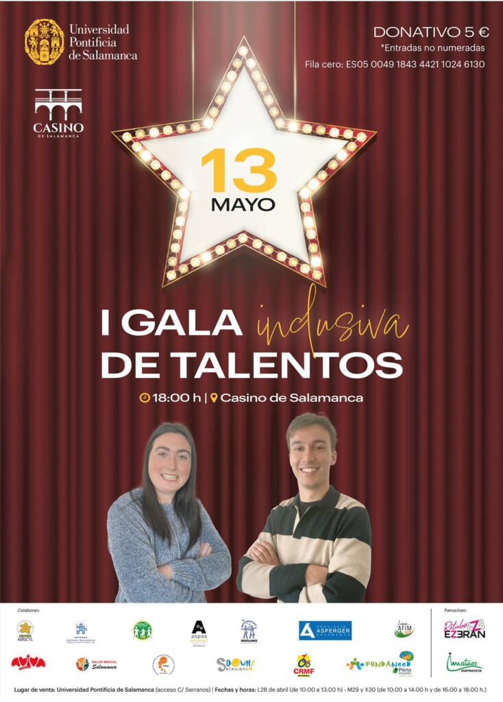 Casino de Salamanca I Gala Benéfica Inclusiva de Talentos Mayo 2025