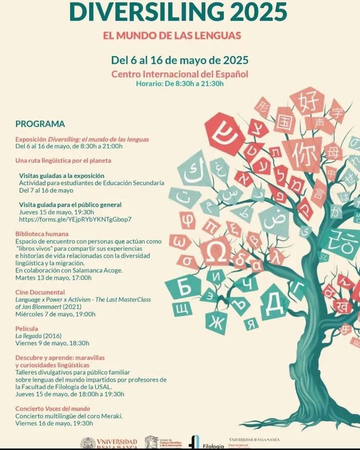 Centro Internacional del Español CIE Diversiling 2025 Salamanca Mayo