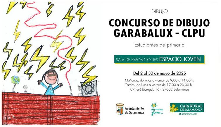 Espacio Joven Concurso de Dibujo Garabalux - CLPU Salamanca Mayo 2025