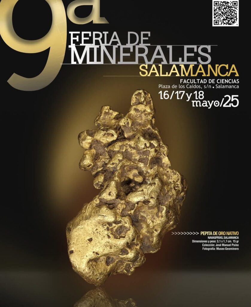 Facultad de Ciencias IX Feria de Minerales Salamanca Mayo 2025