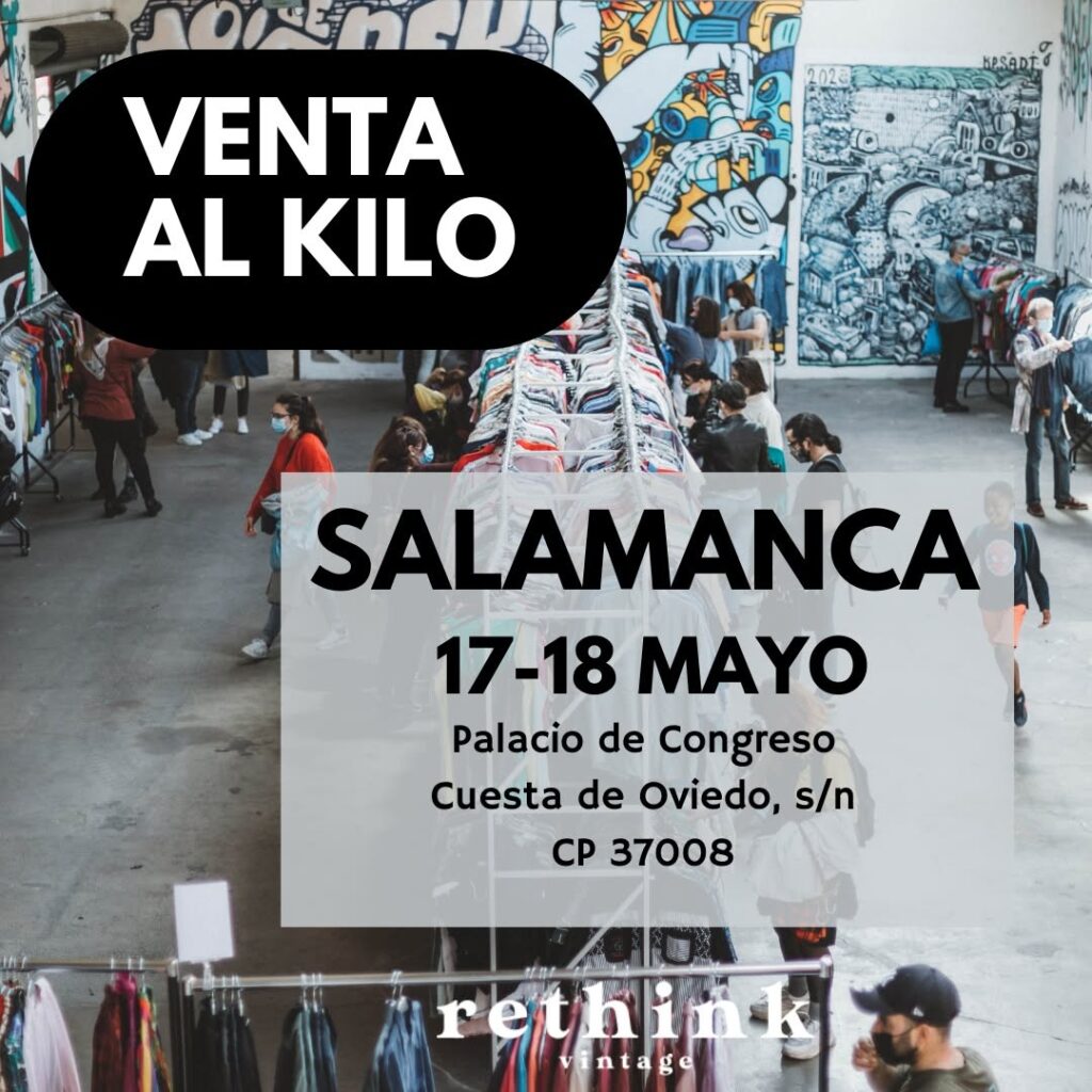 Palacio de Congresos y Exposiciones Mercado de Ropa Vintage Salamanca Mayo 2025