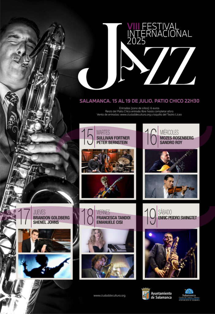 Patio Chico VIII Festival Internacional de Jazz Salamanca Julio 2025