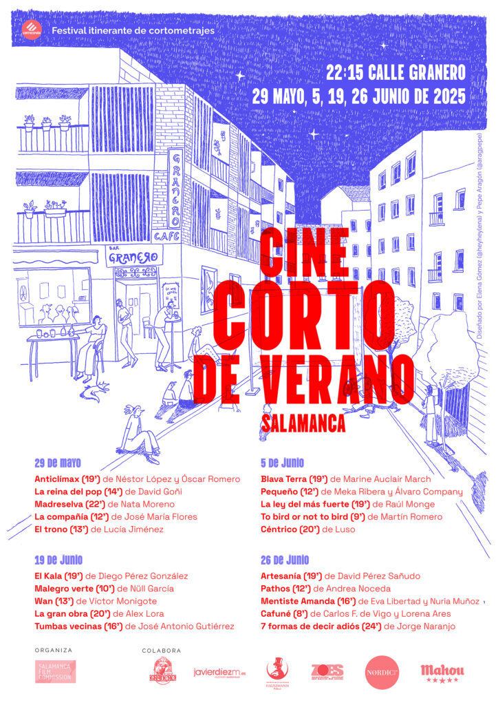 Plaza del Oeste Festival de Cine Corto de Verano Salamanca Mayo junio 2025