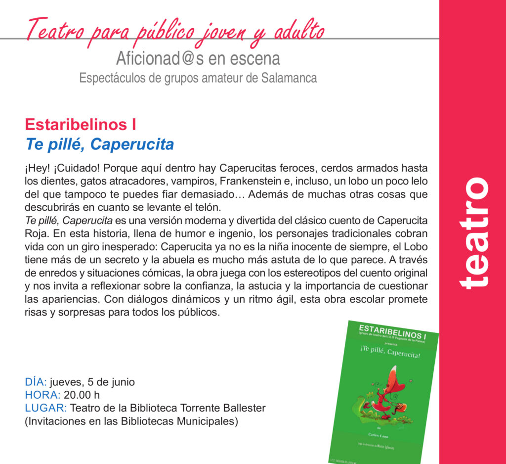 Torrente Ballester Estaribelinos I Salamanca Junio 2025