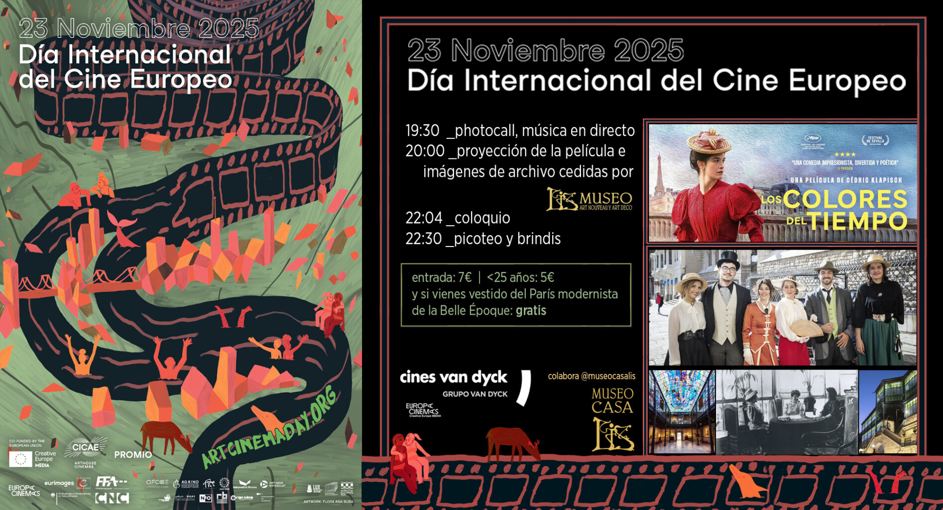 Cines Van Dyck Día Internacional del Cine Europeo Salamanca Noviembre 2025