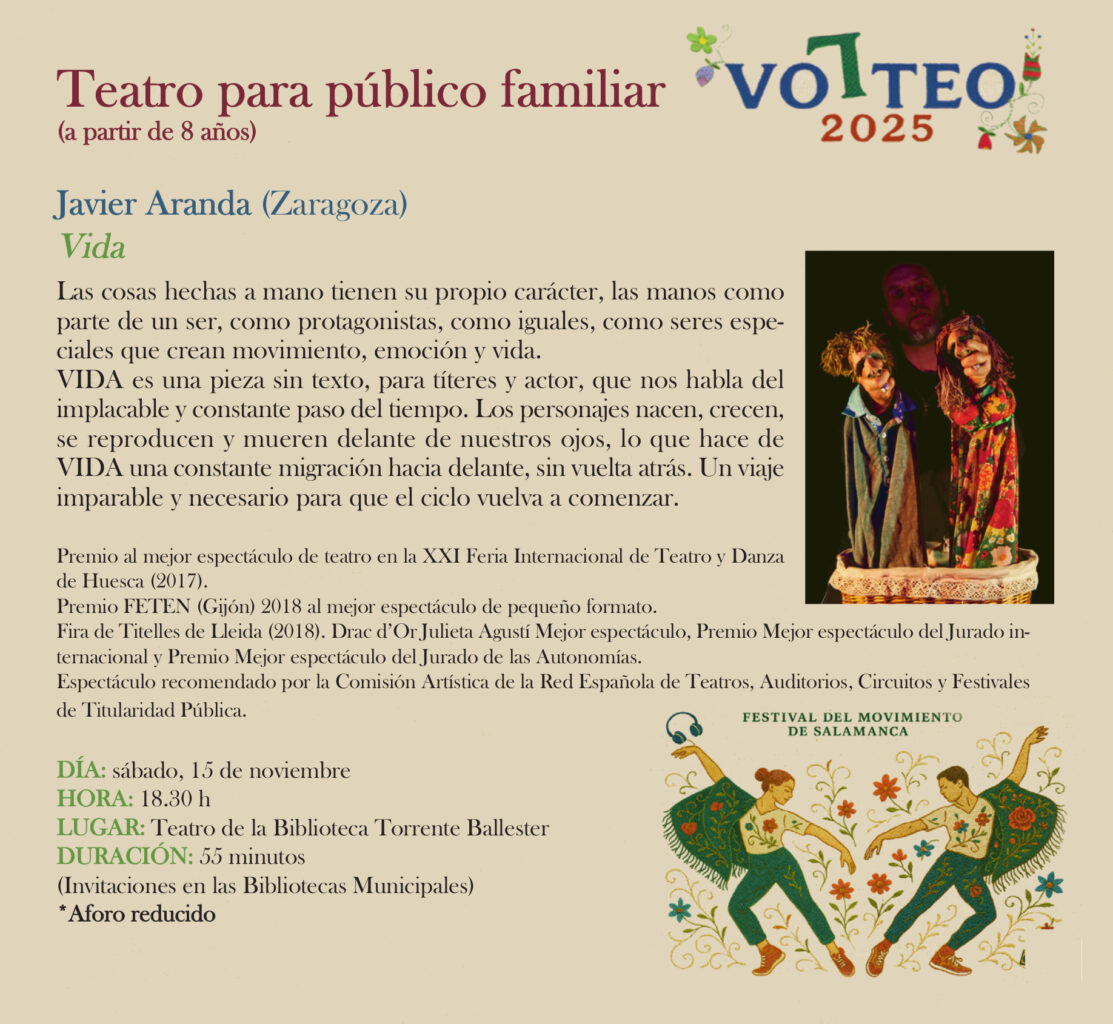 Torrente Ballester Javier Aranda Salamanca Noviembre 2025