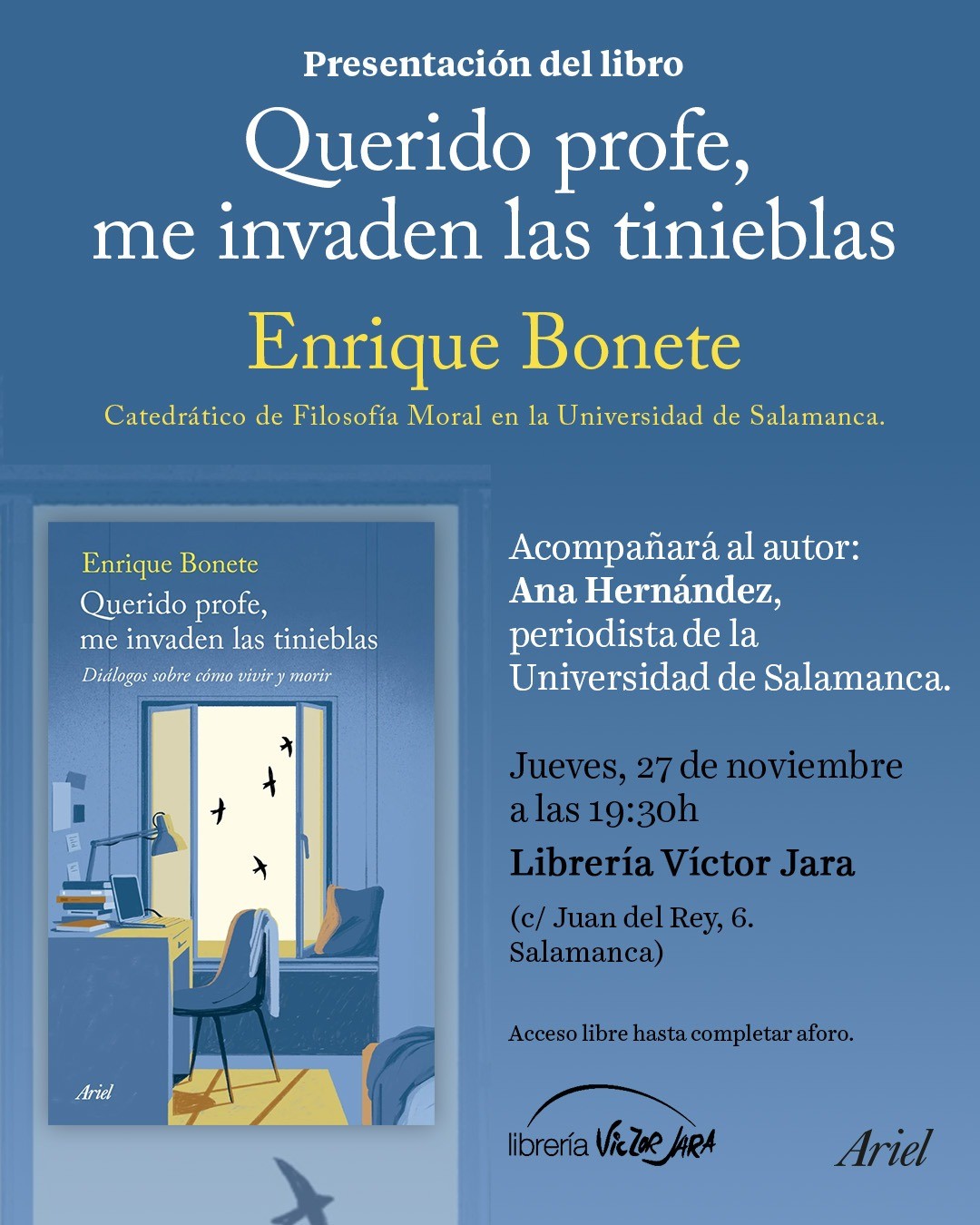 Víctor Jara Enrique Bonete Salamanca Noviembre 2025