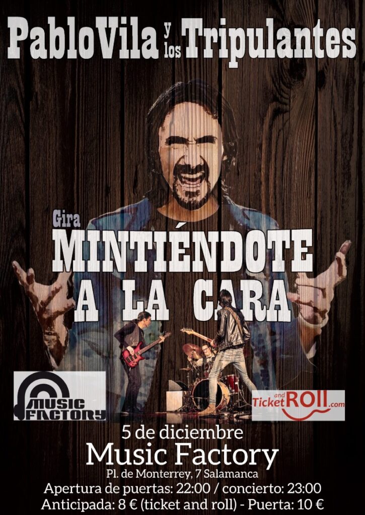 Music Factory Pablo Vila y Los Tripulantes Salamanca Diciembre 2025