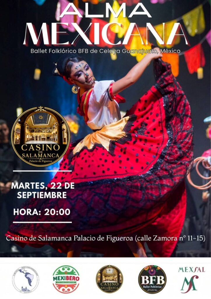 Alma Mexicana en el Casino de Salamanca septiembre 2026