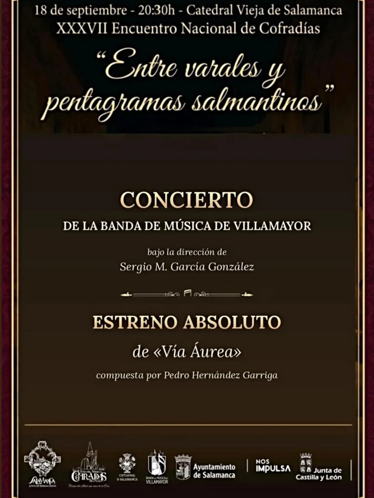 Entre varales y pentagramas salmantinos en la Catedral Vieja Salamanca septiembre 2026