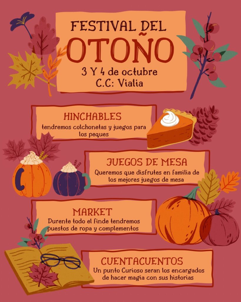 Festival del Otoño en el Centro Comercial Vialia Salamanca octubre 2026