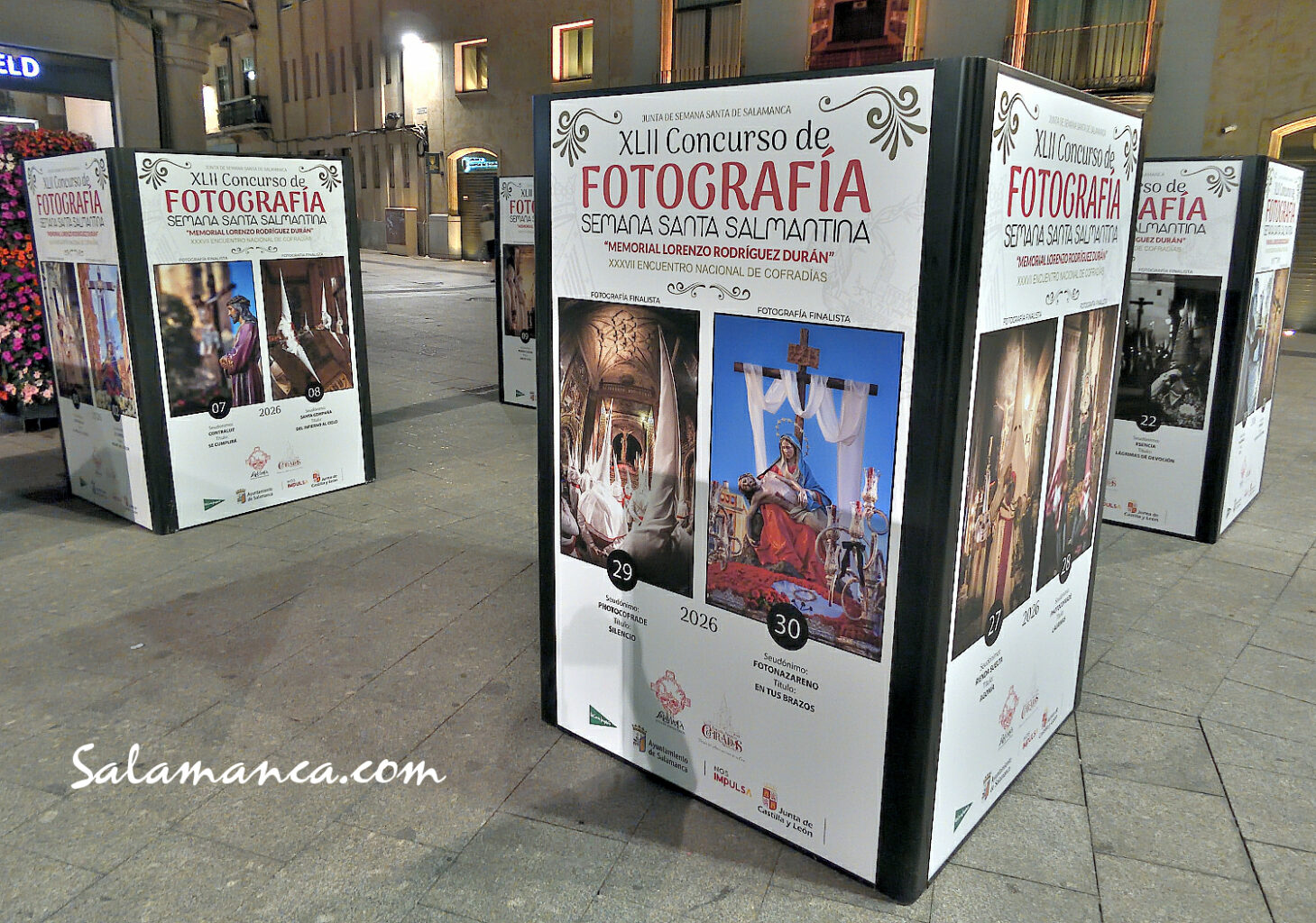 LXII Concurso de Fotografía Semana Santa Salmantina en la Plaza del Liceo octubre 2026