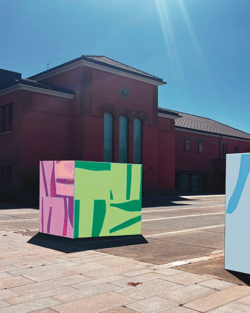 Pintura al cubo en el DA2 Salamanca septiembre 2026